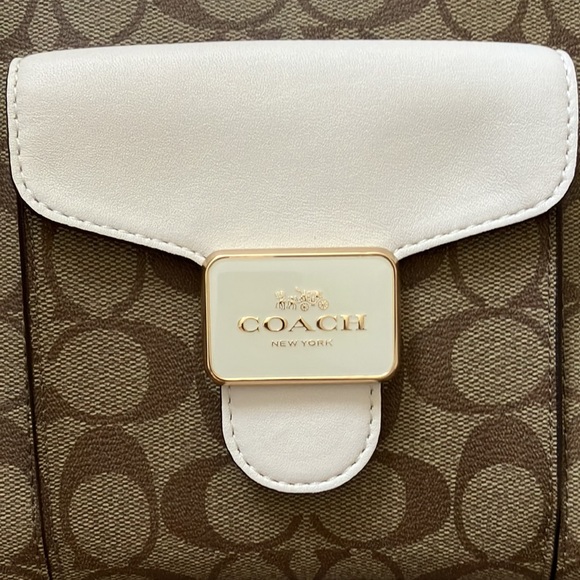 COACH Mini Pepper Crossbody In Signature Canvas C7227 - Picture 4 of 11